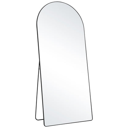 Välvd hellängdsspegel 71'' x 32'' helkroppsspegel stående hängande