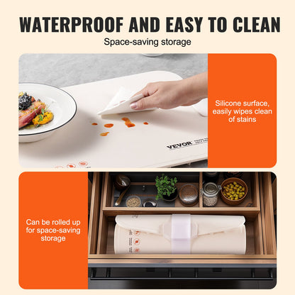 Electric Warming Tray Rollable Food Warming Mat with Temperature Control for Buffet