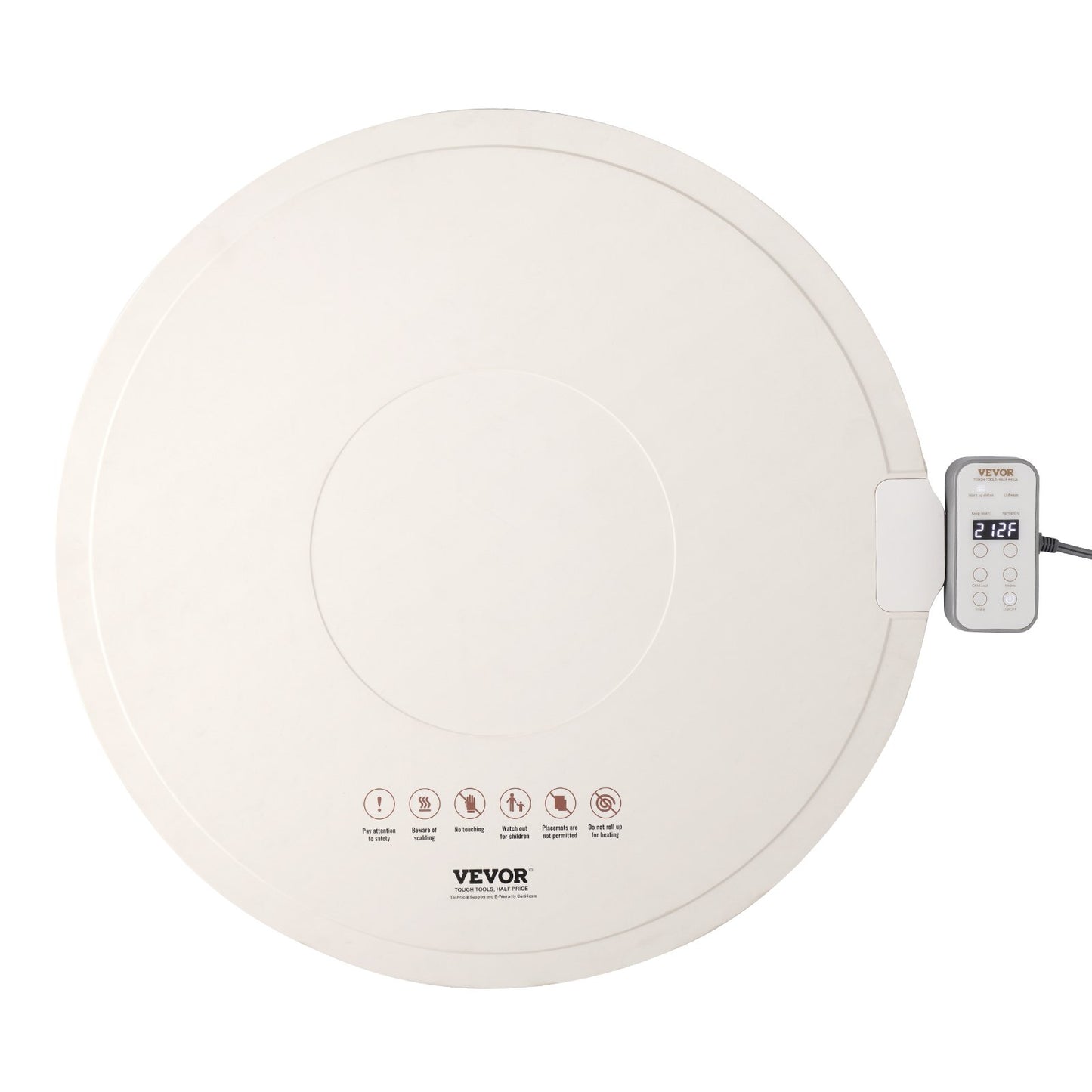 Electric Warming Tray Rollable Food Warming Mat with Temperature Control for Buffet