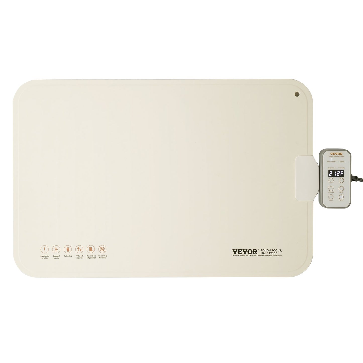 Electric Warming Tray Rollable Food Warming Mat with Temperature Control for Buffet