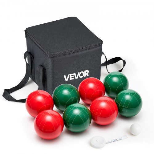Boccia Ball Set Boccia Ball Game Set 107 mm 8 Resin Balls 2 Colors for the Beach | EU