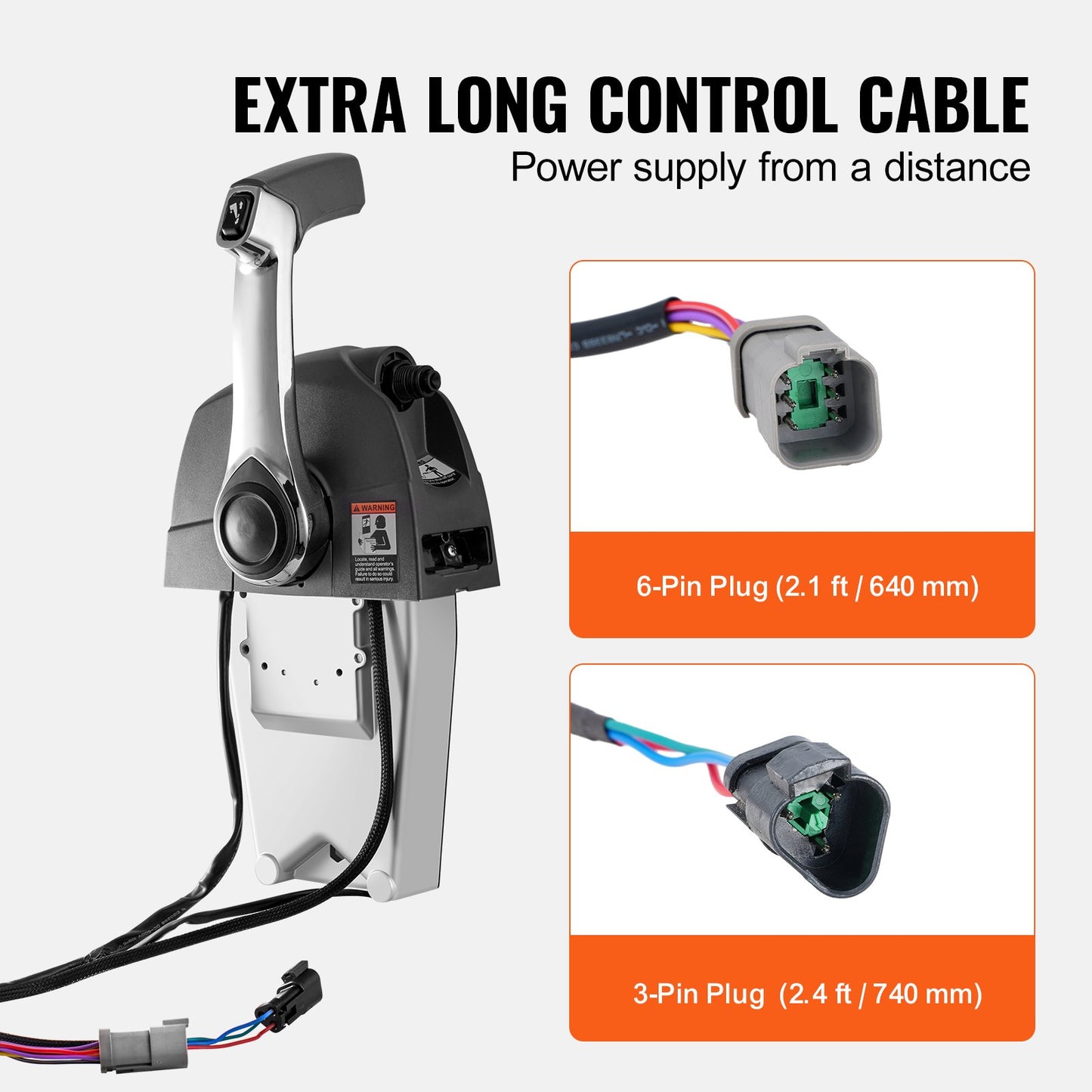 Außenborder-Gashebel-Fernbedienungsbox, obere Halterung für Evinrude Johnson