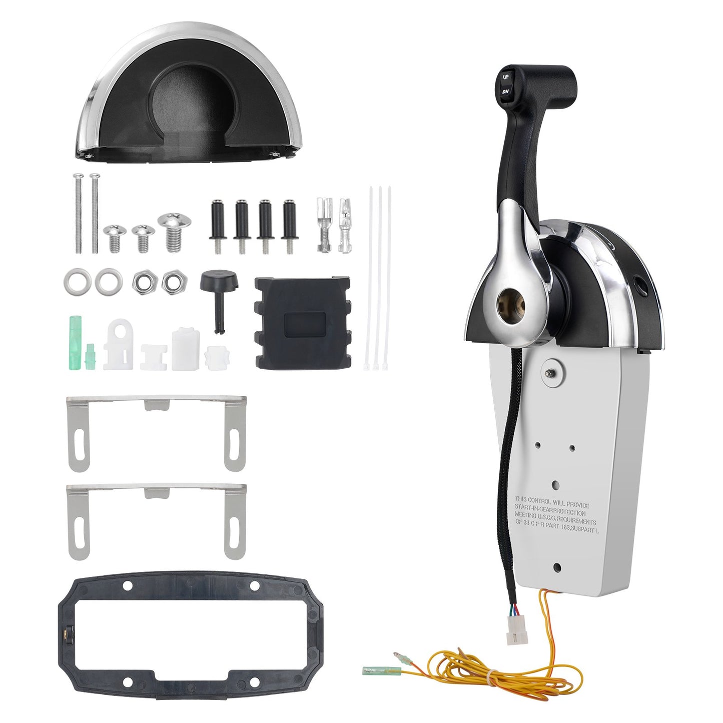 Utombordare gasreglage Fjärrkontrollbox toppmonterad för Mercury PT 2-takts