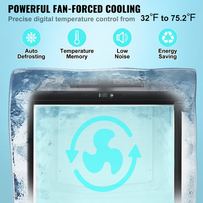 Beer Kegerator, Single Tap Draft Beer Dispenser, Full Size Keg Refrigerator With Shelves, CO2 Cylinder, Drip Tray & Rail, 32°F- 75.2°F Temperature Control, Holds 1/6, 1/4, 1/2 Barrels, Silver