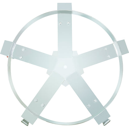 55 Gallon Heavy Duty Drum Dolly, 1250lbs Load Capacity, Barrel Dolly Cart Drum Caddy, Non Tipping Hand Truck Capacity Dollies with Steel Frame 5 Swivel Caster Wheels, for Warehouse Drum Handling