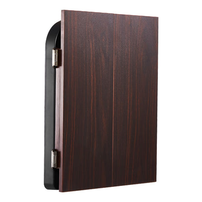 Dartboard och skåp Set komplett med alla tillbehör Enkel montering