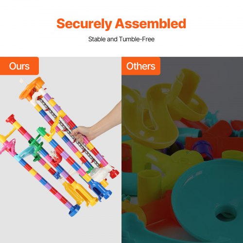 Murmelbahn-Set 230-teilig mit motorisiertem Aufzug, pädagogisches Geschenk für Kinder