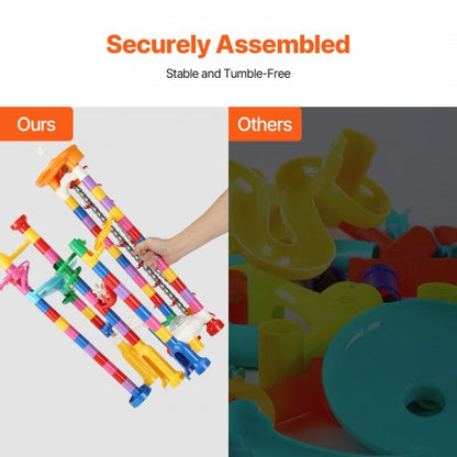 Murmelbahn-Set 230-teilig mit motorisiertem Aufzug, pädagogisches Geschenk für Kinder