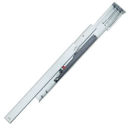 6 Paar Schubladenschienen 381 mm auf der Unterseite, Hochleistungs-Ausziehschienen mit Stahlkugellagern, sanft schließende, geräuschlose Führungsschienen für Schränke und Küchen mit Verriegelungsmechanismus, 100 Pfund