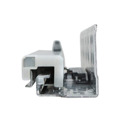 6 Pairs of 457.2mm Drawer Slides on Bottom Side, Heavy Duty Steel Ball Bearing Extension Slides, Soft Closing Silent Guide Slides Cabinet Kitchen Runners with Locking Mechanism, 100 Pounds