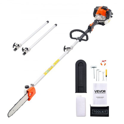 Petrol Pole Saw 25CC 2-Stroke Cordless Tree Trimmer 12" Bar | EU