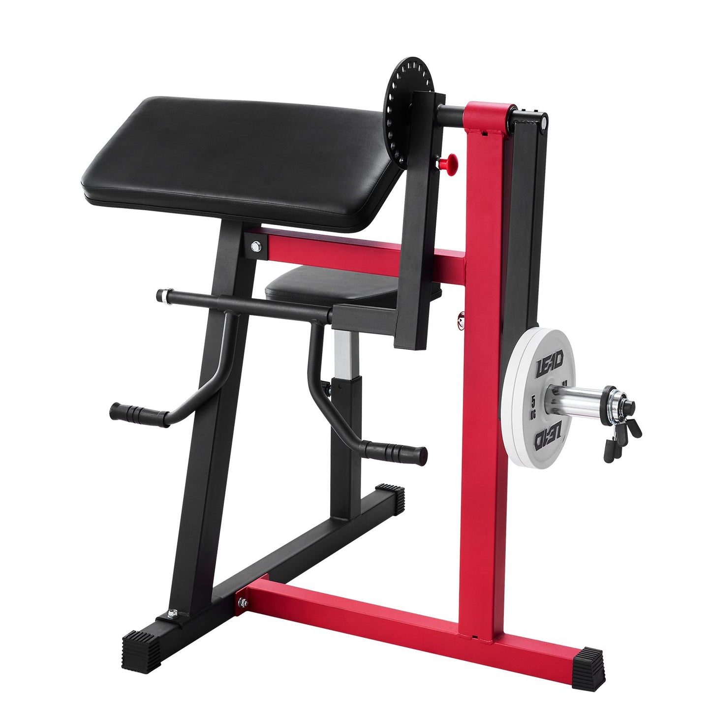 2 in 1 Preacher Curl Bench Bicep Curls och Triceps Extension Machine