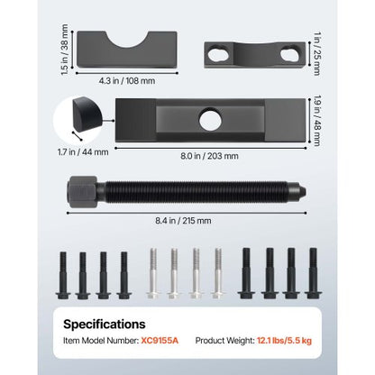 Schwerlast-Gabelabzieher für LKW-Geräte der Klassen 6-8 | EU