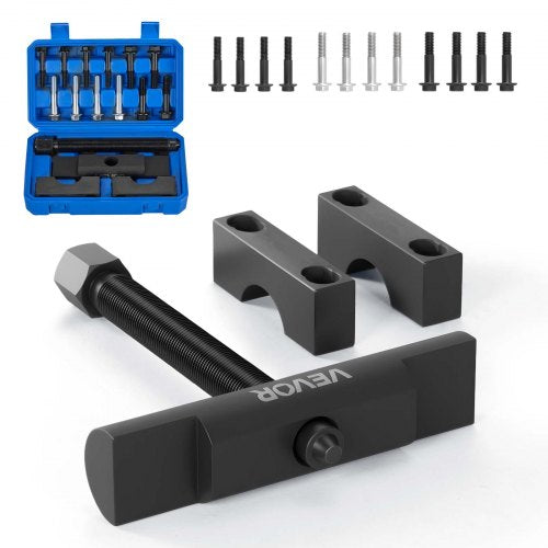 Yoke Puller, Made for Class 6-8 Transportation Trucks and Equipment, Heavy Duty Yoke Removal Tool Kit, Automotive Yoke Puller Kit Compatible with Kenworth, Peterbilt, Freightliner, Mack, Volvo