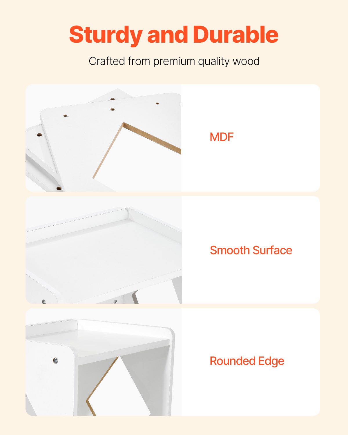 Montessori Weaning Table and Chair Set, Wooden Toddler Table and Chair Set for Aged 1-5, Adjustable Height Kids Montessori Chair and Activity Table, Ideal for Reading, Eating, Playing - White