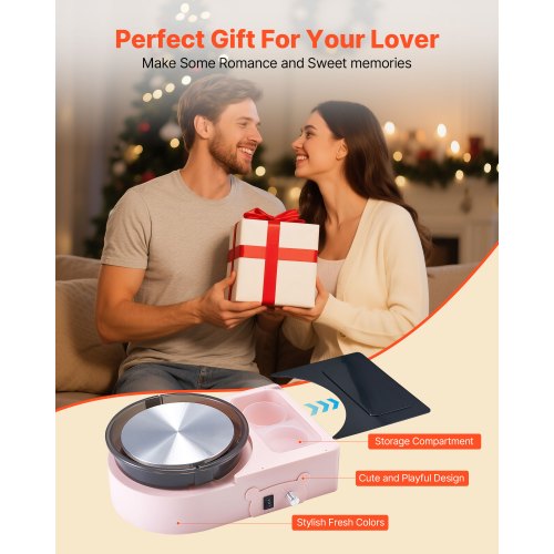 Mini-Keramik-Rad, elektrisches Tonrad für Kinder und Erwachsene, 158 mm, Rosa | EU