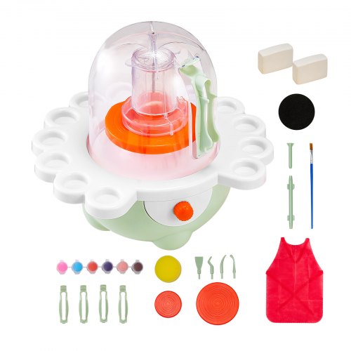 Mini-Keramik-Rad, elektrisches Tonrad für Kinder, 50 mm und 80 mm Drehteller | EU