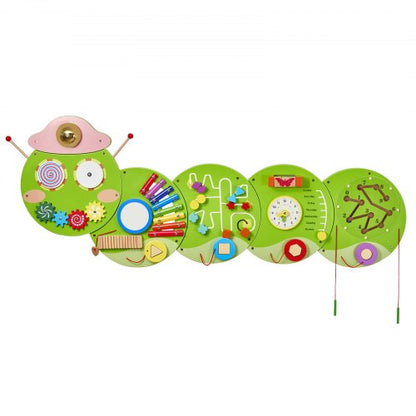 Caterpillar Activity Wall Busy Board Panels 12 Activities Sensory Wall Toy | EU