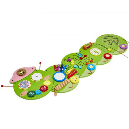 Caterpillar Activity Wall Busy Board Panels 12 Activities Sensory Wall Toy | EU
