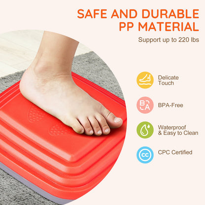 Kids Balance Stepping Stones Sensory Obstacle Course 10 PCS Outdoor Indoor