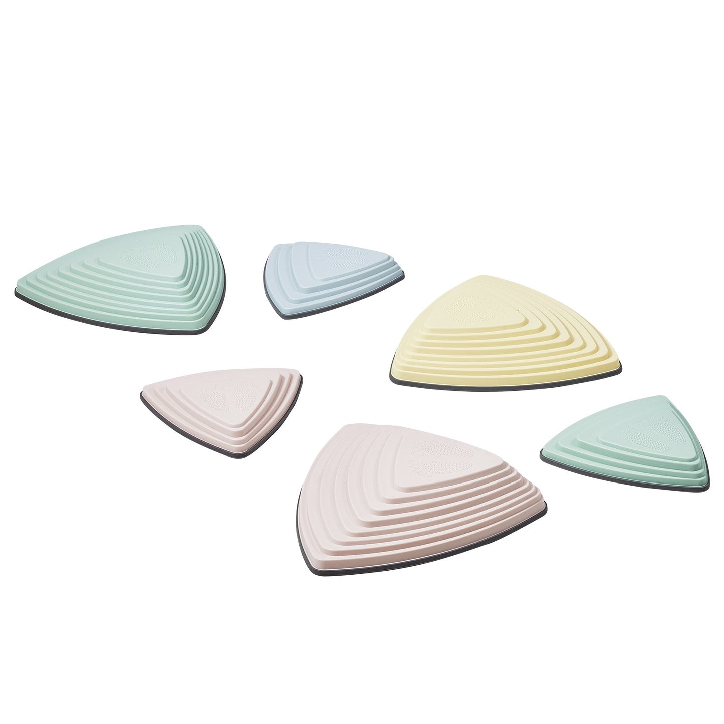 Kids Balance Stepping Stones Sensorisk hinderbana 6 ST Utomhus inomhus