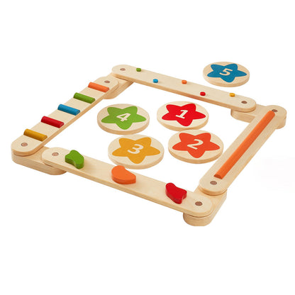 Barn Balansbalk Stepping Stones Gym Hinder Barn Balansbräda 6ST