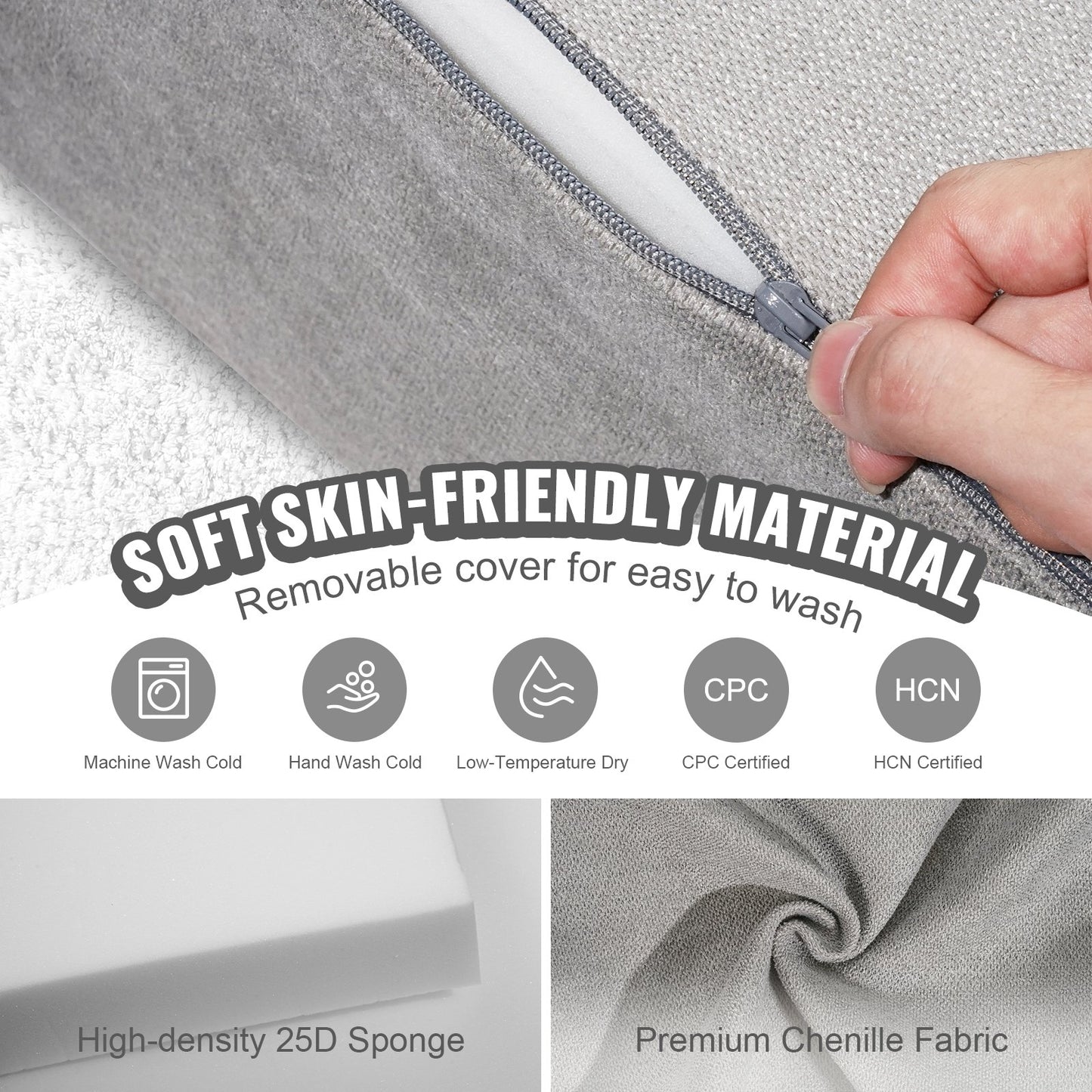 Modular Play Sofa for Kids 4pcs DIY Creative Sectional Sofa for Kids Dark Grey