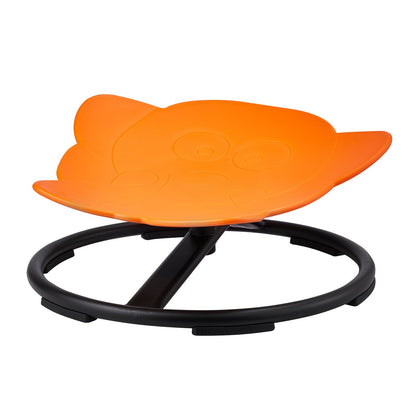 Elephant Kids Spinning Chair 220 lbs Sensory Swivel Chair Seat Orange