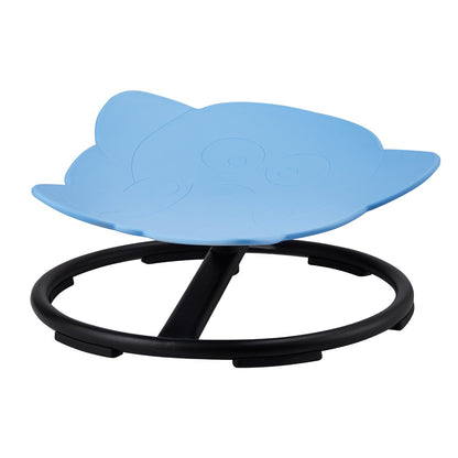 Elephant Kids Spinning Chair 220 lbs Sensory Swivel Chair Seat Blue