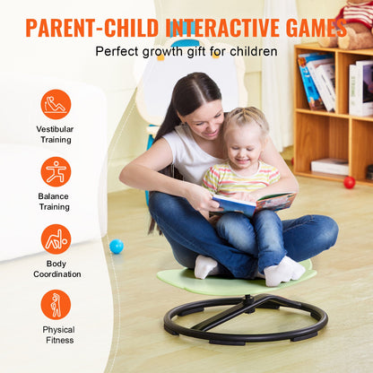 Elephant Kids Spinning Chair 220 lbs Sensory Swivel Chair Seat Green