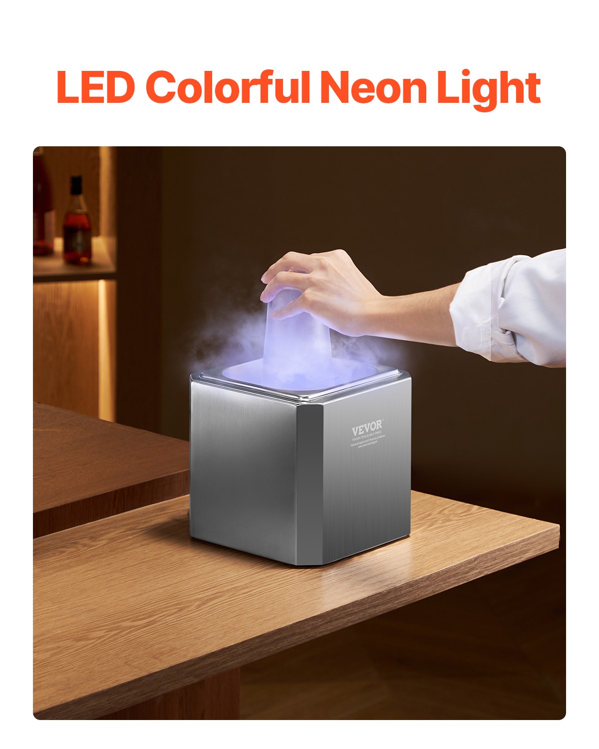 Kommerzieller Glasfroster CO2-Bierglaskühler Schnelle Frost-Eisbechermaschine