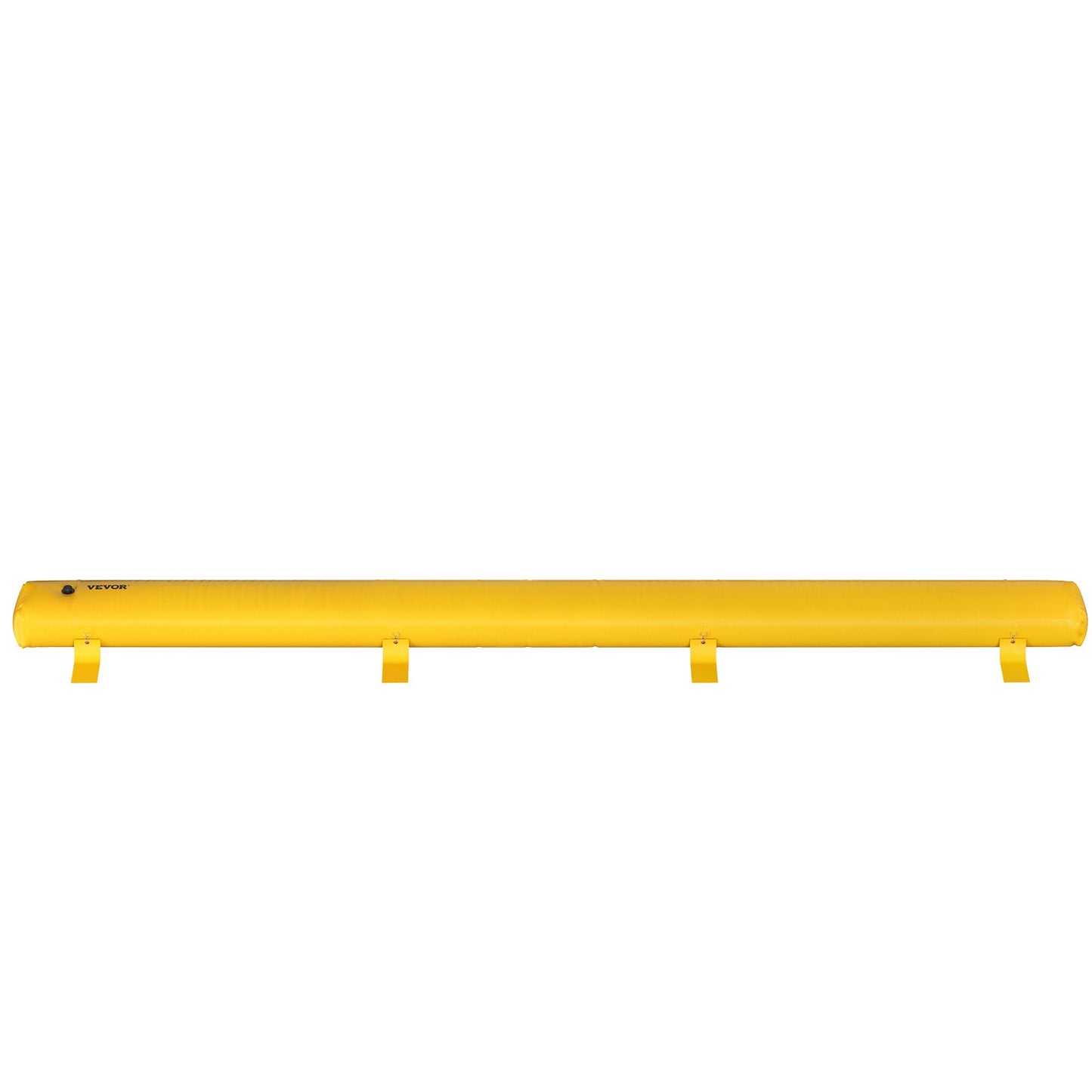 Flood Bag, 24 fot längd x 12 i höjd, återanvändbara PVC vattenavledningsrör, lätt med utmärkt vattentät effekt Används för dörröppningar, garage, gul