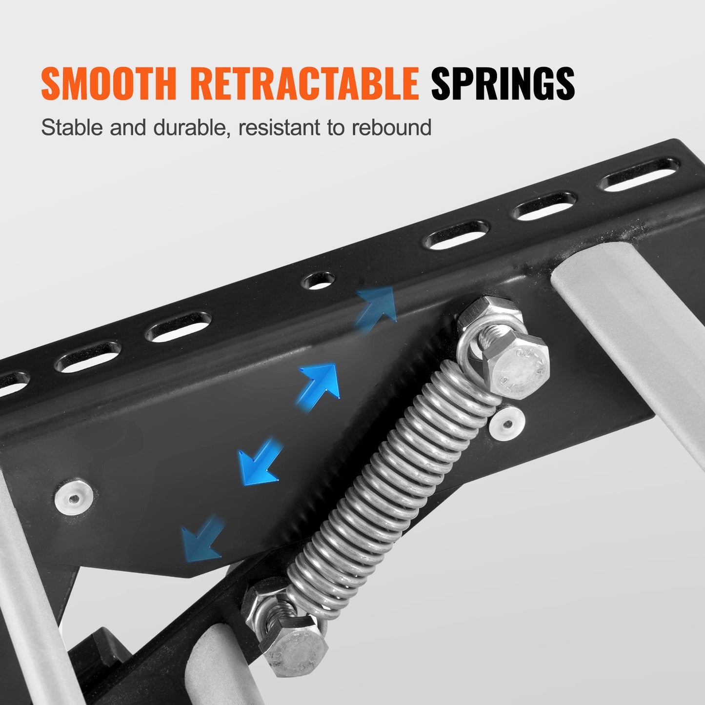 RV-Stufen, 2-stufig, manuell einziehbar, Wohnmobiltreppe, 200 kg, für Wohnmobilanhänger