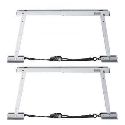 Universal RV Stabilizer, RV Bumper Stabilizer for Trailers, Campers, Fifth Wheel, Compact Foldable Design for Easy Storage, Adjustable Height from 12 inch to 28 inch, Reduces RV Wobble, 2PCS