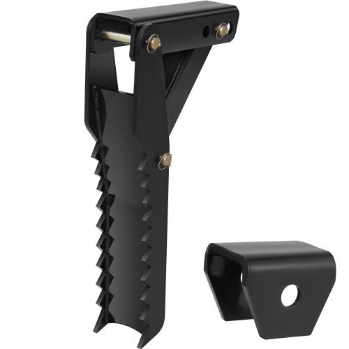 Backhoe Excavator Thumb Attachments, 36 inch Adjustable Extreme Weld On Backhoe Thumb Hoe Clamp 1/2 Inch Teeth Thick Steel Plate 16MM Assembly Bolt-On Design