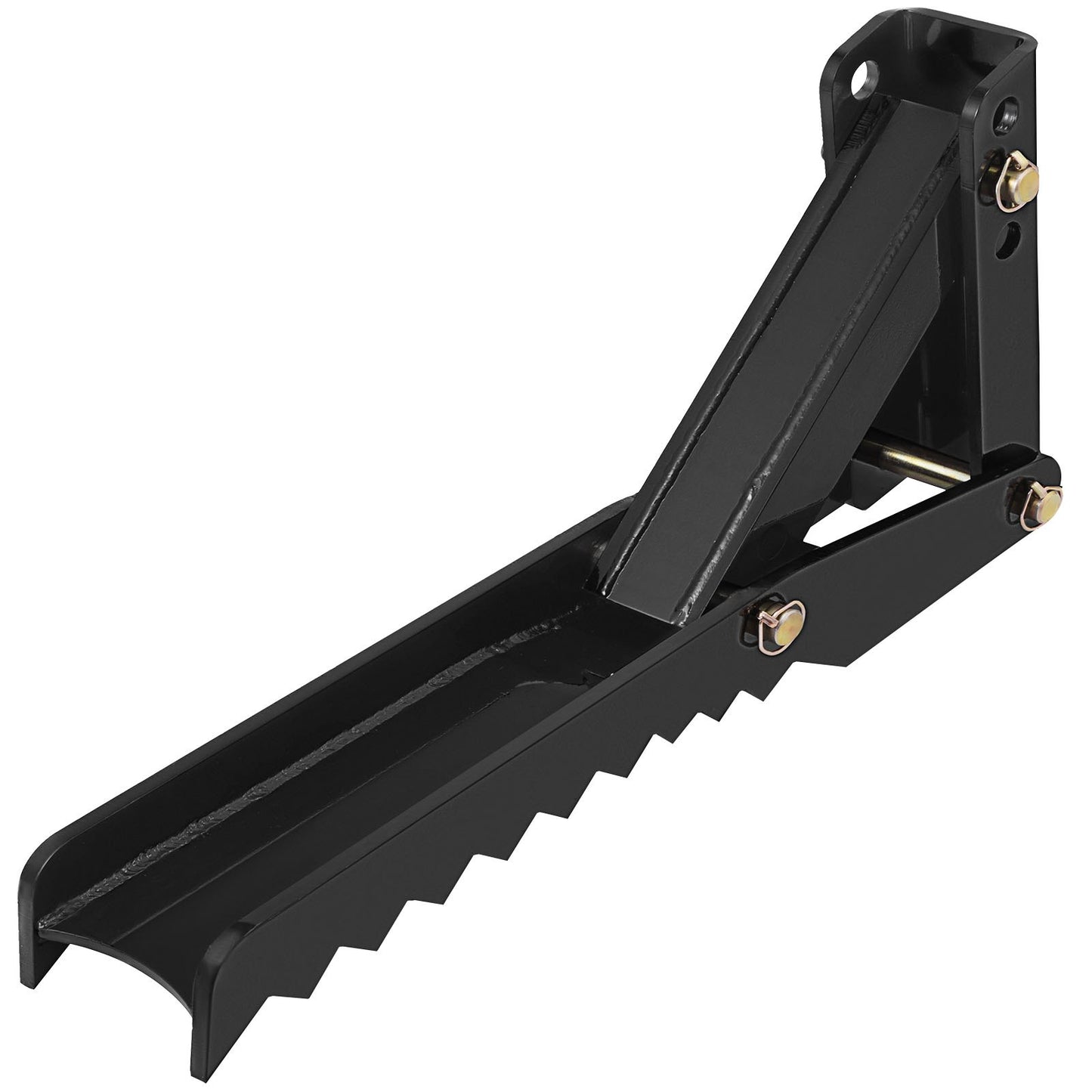 Excavator Thumb Attachment, 36 Inch Adjustable Extreme Welding On Excavator Thumb Claw Clamp 1/2 Inch Teeth Thick Steel Plate 16 MM Mounting Bolt-On Design