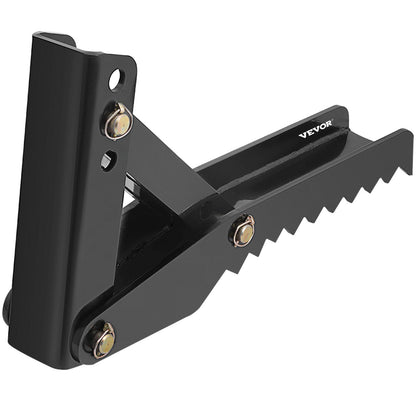 Excavator Thumb Attachment, 36 Inch Adjustable Extreme Welding On Excavator Thumb Claw Clamp 1/2 Inch Teeth Thick Steel Plate 16 MM Mounting Bolt-On Design