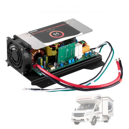 WF-8955-AD-MBA RV Power Converter, 55 Amp, DC Main Board Assembly Replacement Unit, Multi-Stage Smart Charge for Lithium Lead Acid Battery, for WF-8955, WF-8955-AD, and Parallax 7145 7155 Series