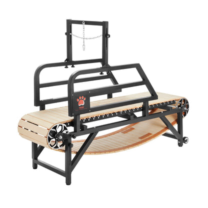 Hundlöpband för stora hundar upp till 220 lbs inomhus löparmaskin för husdjur