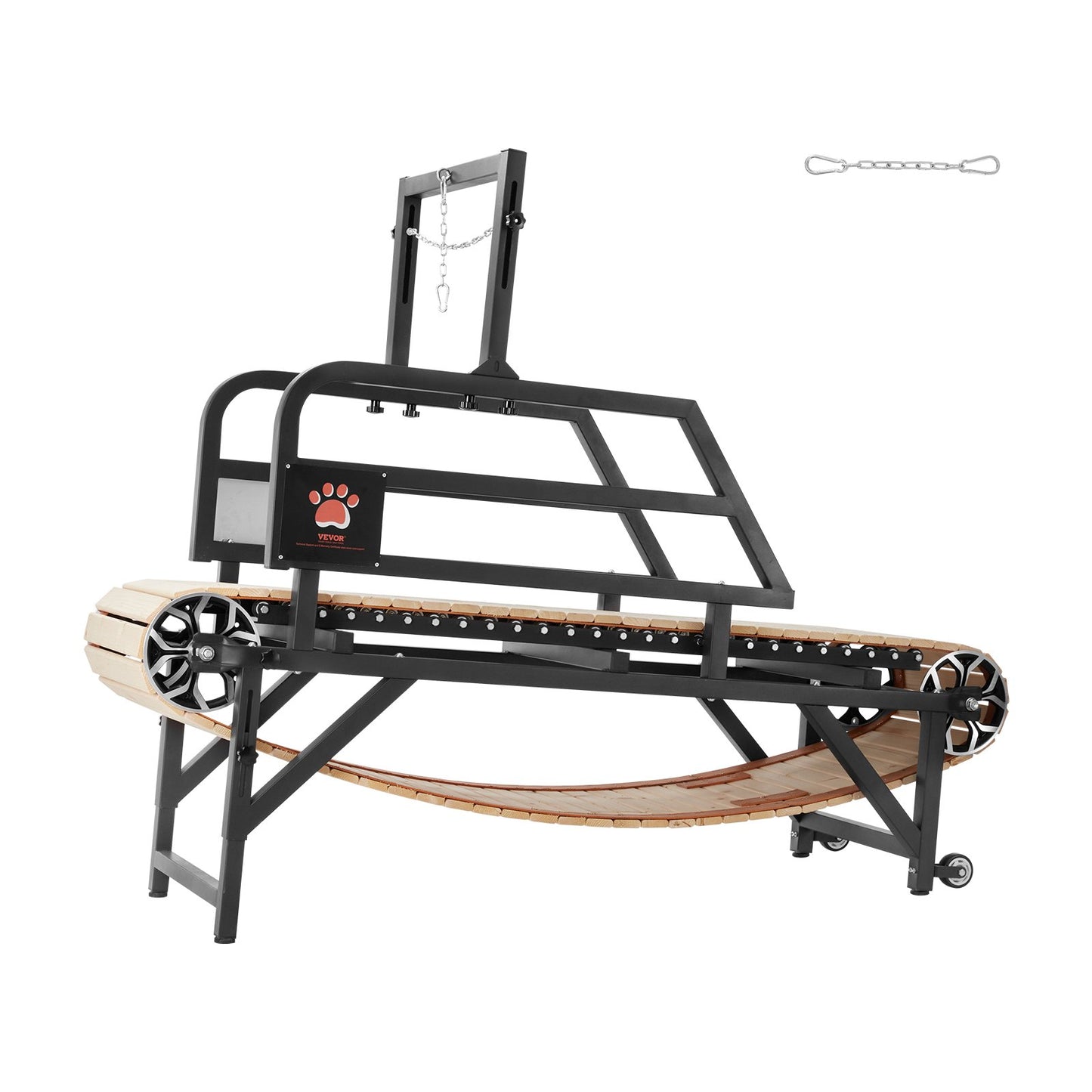 Hundlöpband för stora hundar upp till 220 lbs inomhus löparmaskin för husdjur