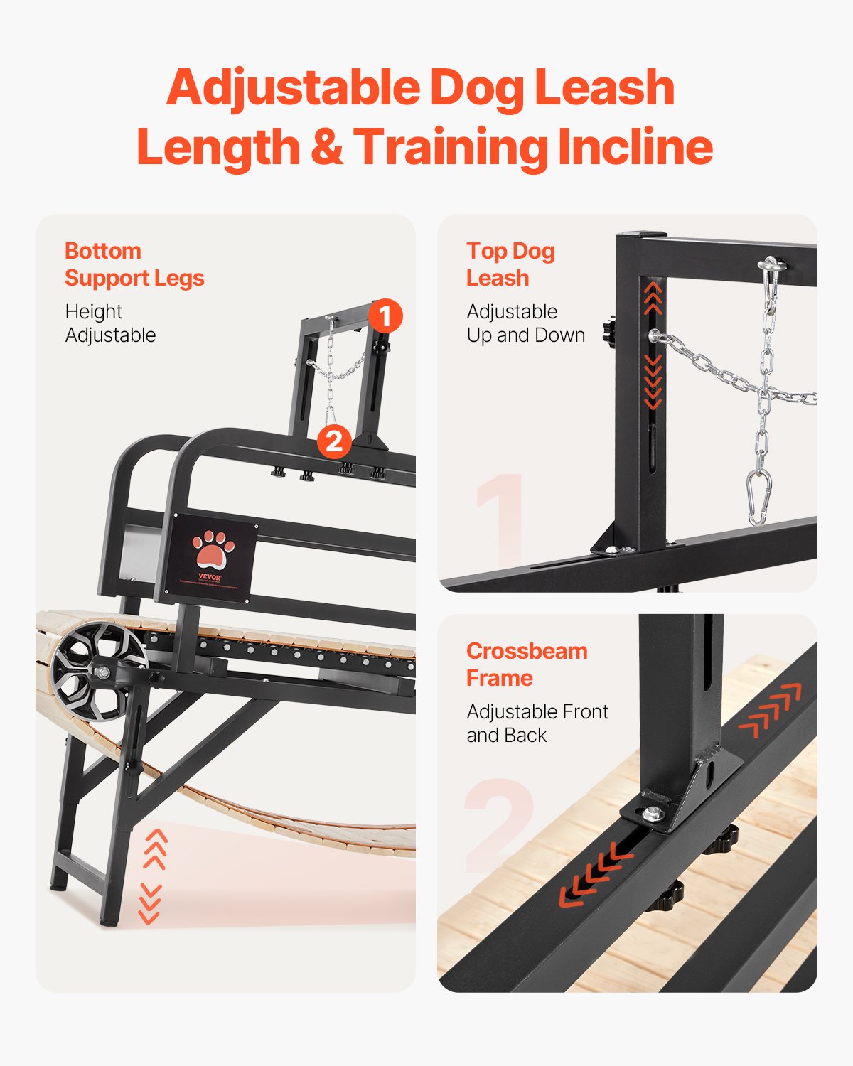 Löpband för hundar för medelstora hundar upp till 220 lbs inomhus löparmaskin för husdjur