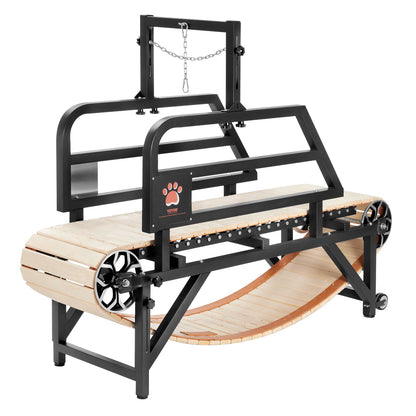 Löpband för hundar för medelstora hundar upp till 220 lbs inomhus löparmaskin för husdjur