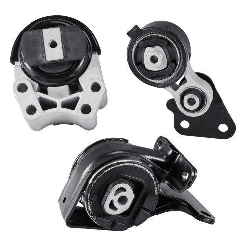 Engine and Transmission Motor Mount Kit Replacement, Set of 3, Compatible with 2007–2014 Ford Edge 3.5L, Replace OE# A5342, A5431, A5605, Secure Support