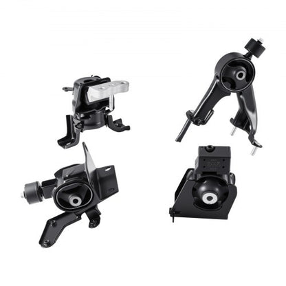 Engine and Transmission Motor Mount Kit Replacement, Set of 4, Compatible with 2009–2013 Toyota Corolla 1.8L L4, Replace OE# A62015, A62039, A62027, A62023, Secure Support