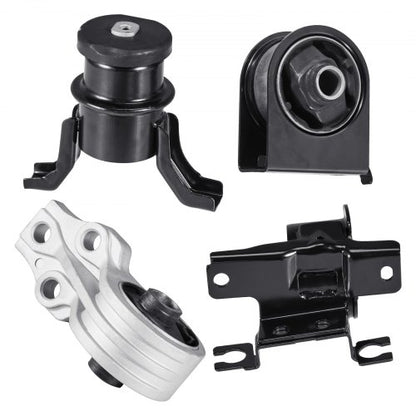 Engine Motor Mount and Transmission Mount Kit Replacement, Set of 4, Compatible with 2009–2012 Ford Escape 2.5L L4, Replace OE# A5446, A5481, A5412, A5441, Secure Support