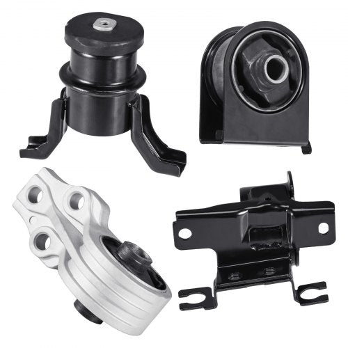 Engine Motor Mount and Transmission Mount Kit Replacement, Set of 4, Compatible with 2009–2012 Ford Escape 2.5L L4, Replace OE# A5446, A5481, A5412, A5441, Secure Support