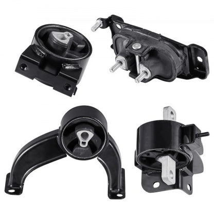 Engine Motor Mount and Transmission Mount Kit Replacement, Set of 4, Compatible with 2008–2010 Chrysler Town & Country 3.3L, Replace OE# A5654, A5480, A5465, A5493, Secure Support