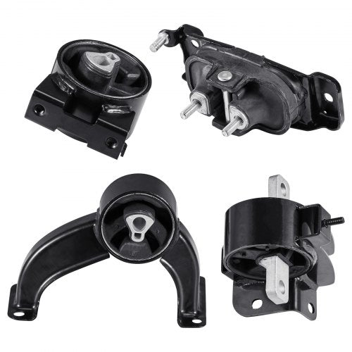 Engine Motor Mount and Transmission Mount Kit Replacement, Set of 4, Compatible with 2008–2010 Chrysler Town & Country 3.3L, Replace OE# A5654, A5480, A5465, A5493, Secure Support