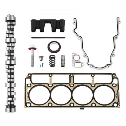Lifter Camshaft Kit, 13-Piece Set, Gray Cast Iron Engine Cam, Compatible with Norris trucks from 1999-2013 GM Gen3/4, Fit 1999-2013 LS-Based Engines (Silverado, Sierra, Tahoe, Yukon/LS1)