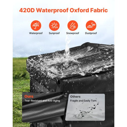 Generator Cover Universal Waterproof Cover 420D For 3500-12000W 34x24x21in
